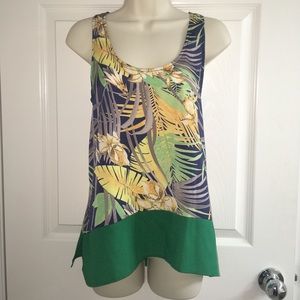 AQUA BLOOMINGDALES TROPICAL LEAF TANK